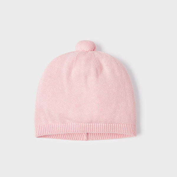 Cappello tricot neonato Rosa ECOFRIENDS