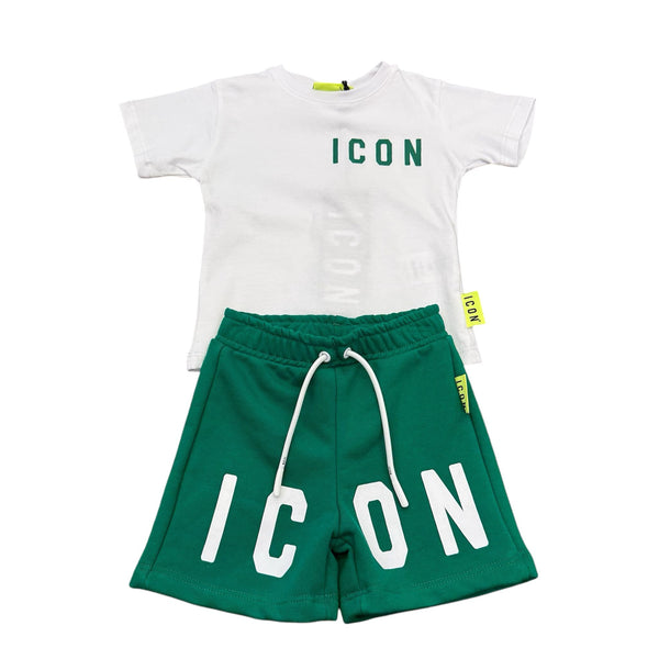 Completo T-shirt + bermuda Icon
