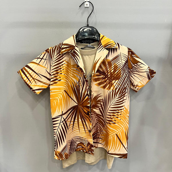 Camicia fantasia over 2-16 anni