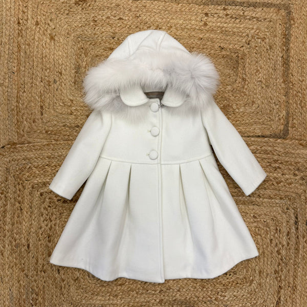 Cappotto elegante con pelliccia