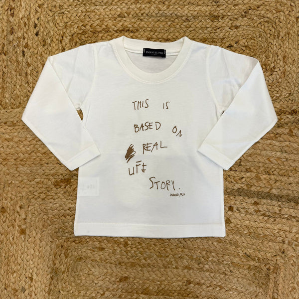 Maglia stampa neonato