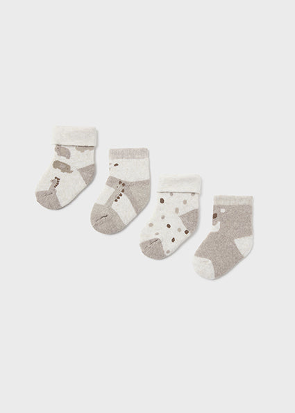 Set 4 calzini animaletti