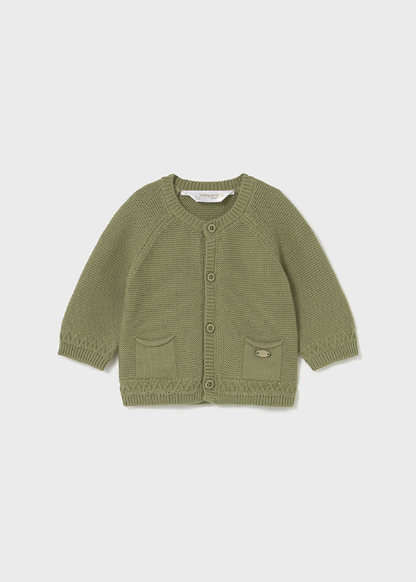 Cardigan misto lana neonato