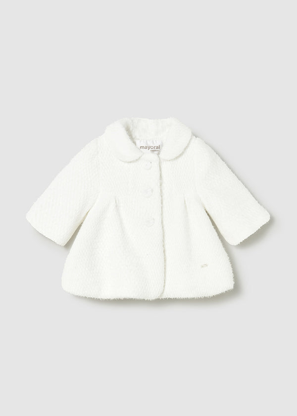 Cappotto teddy neonata