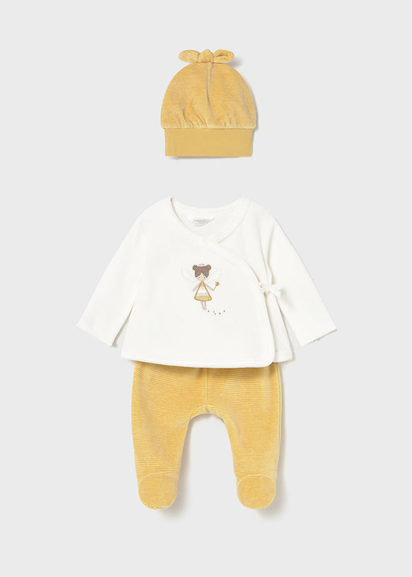 Tutina 3 pezzi ghettina neonata