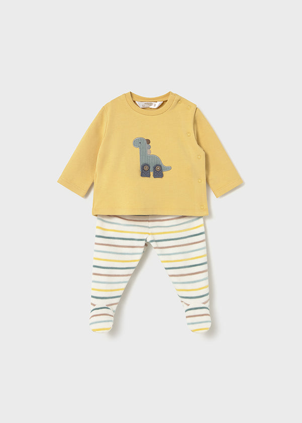 Tutina con ghettina e felpa neonato