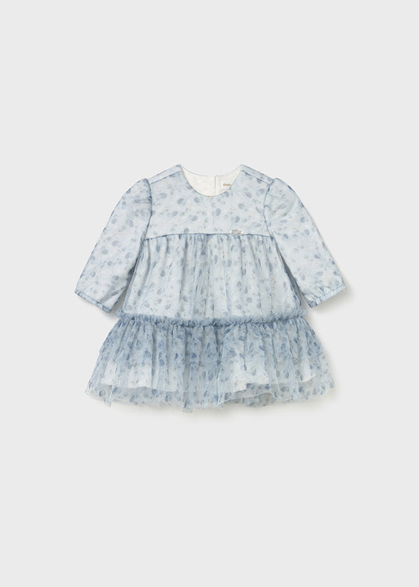 Vestito tulle neonata