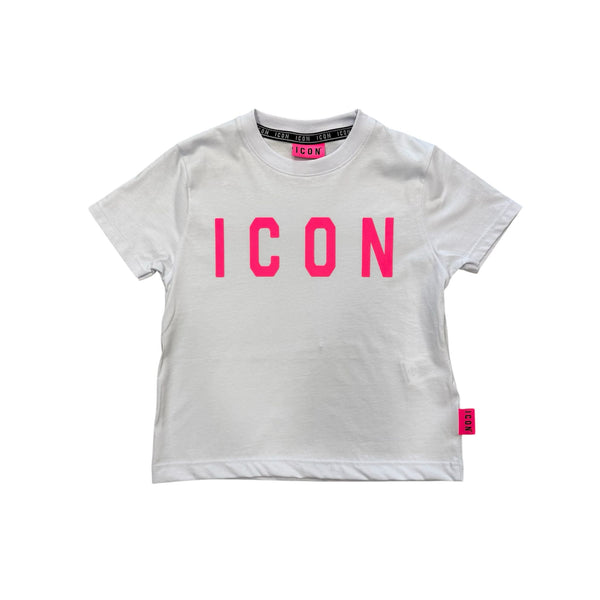 T-shirt fluo logo ICON