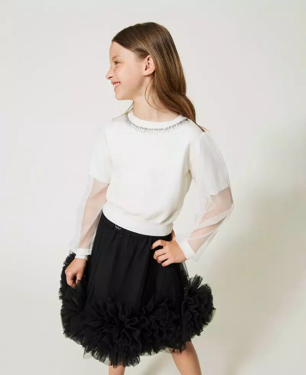 Maglia misto lana  TWIN SET  ragazza