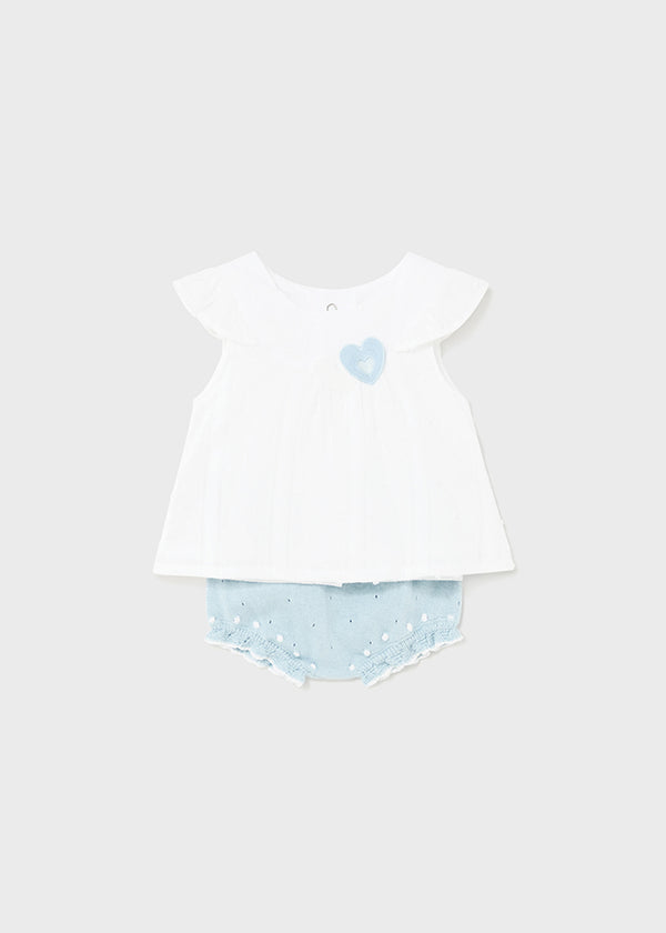 Completo 2 pezzi Better Cotton neonata