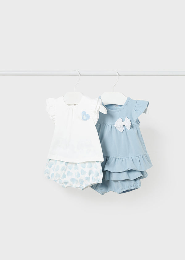 Completo 4 pezzi Better Cotton neonata