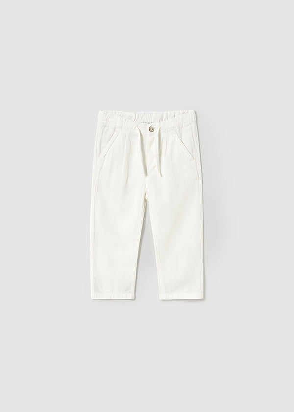 Pantalone lino neonato