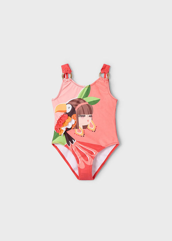 Costume stampato bambina
