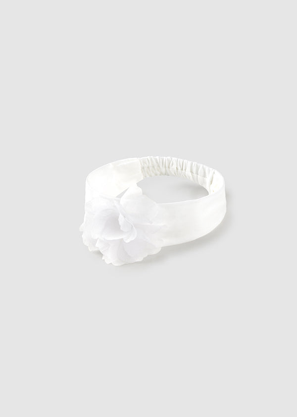 Fascia fiore neonata bianco