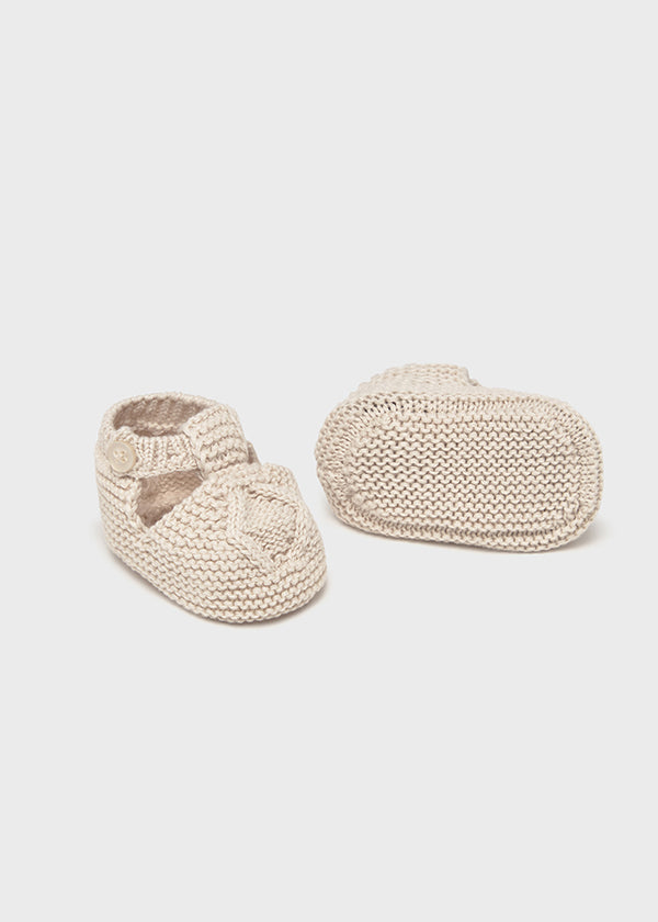 Scarpine tricot neonato