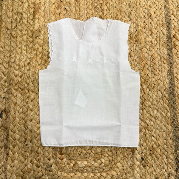 Camicia fortuna in cotone ricamo stella