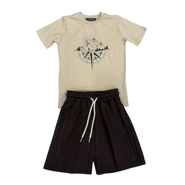 Completo shirt e bermuda 2-16 anni
