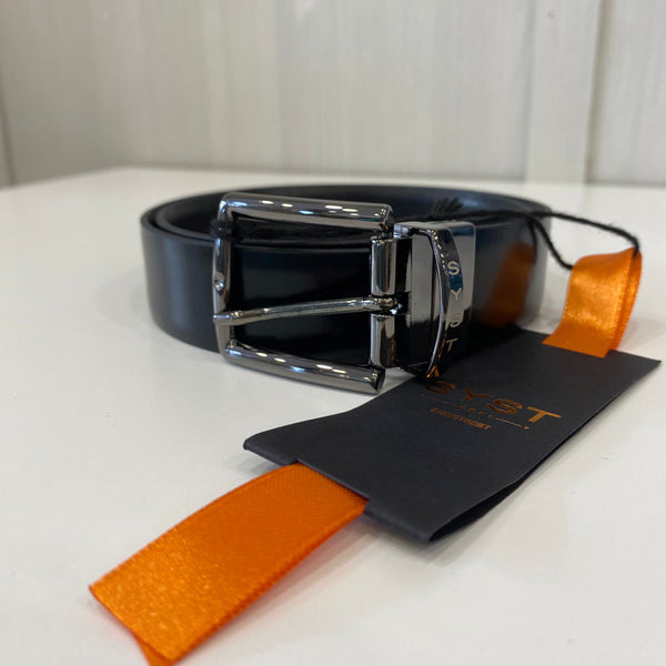 Cintura SYST in pelle dobleface