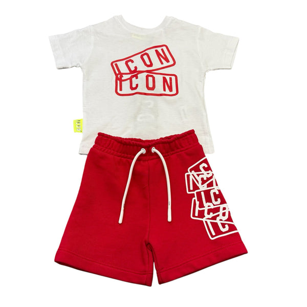 Completo T-shirt + bermuda Icon