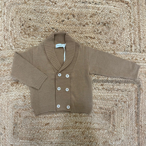 Maglione finto doppio petto neonato