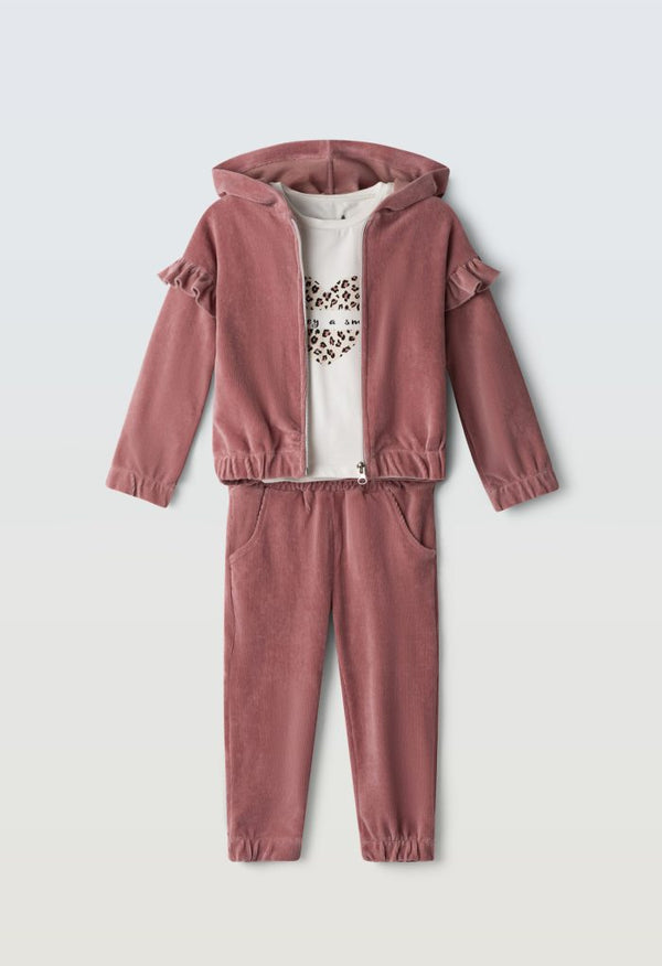 Completo 3 pezzi bambina
