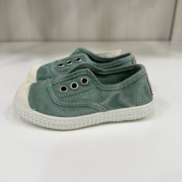 Sneakers inglese effetto consumato albahaca