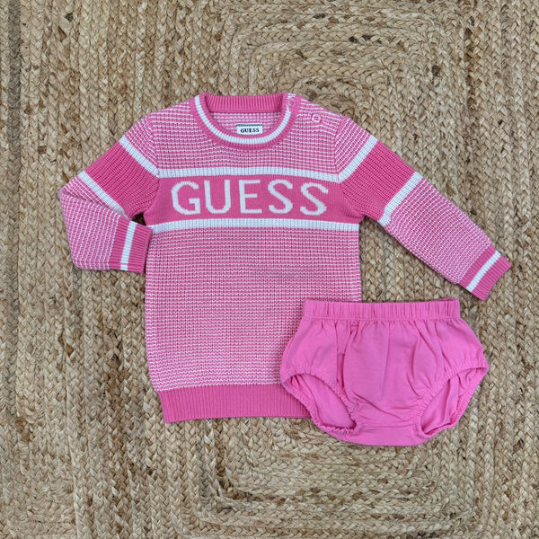 Abitino in maglia neonata Guess
