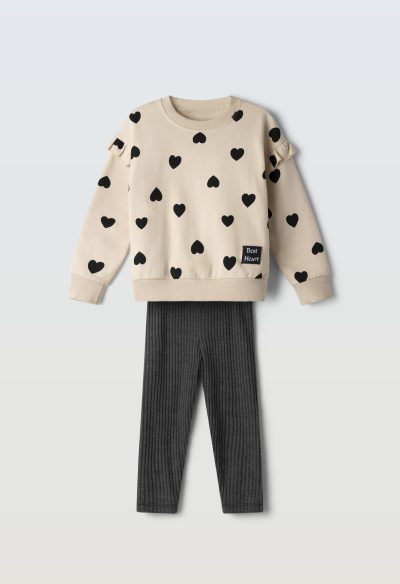 Completo leggings bambina