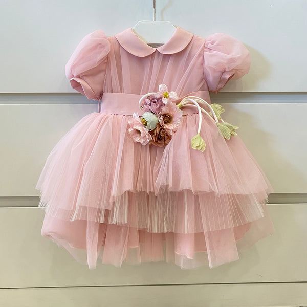 Abito elegante rosa