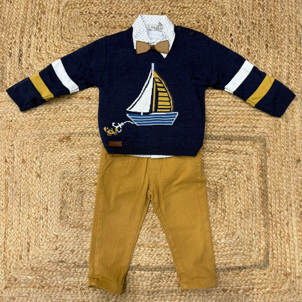 Completo elegante neonato