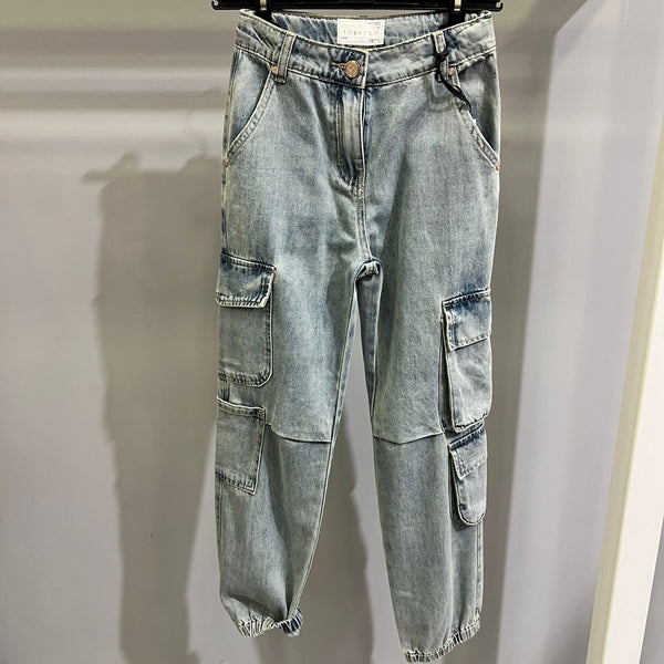 Pantalone cargo ragazza