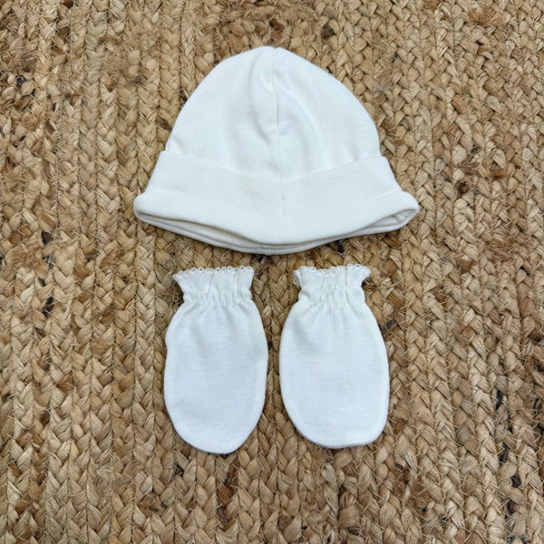 Set panna cappello e guanti