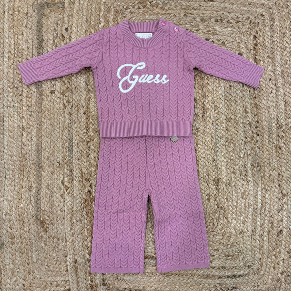 Completo in maglia bambina Guess