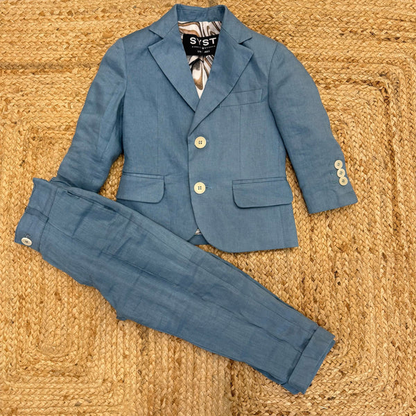 Abito elegante in lino bambino