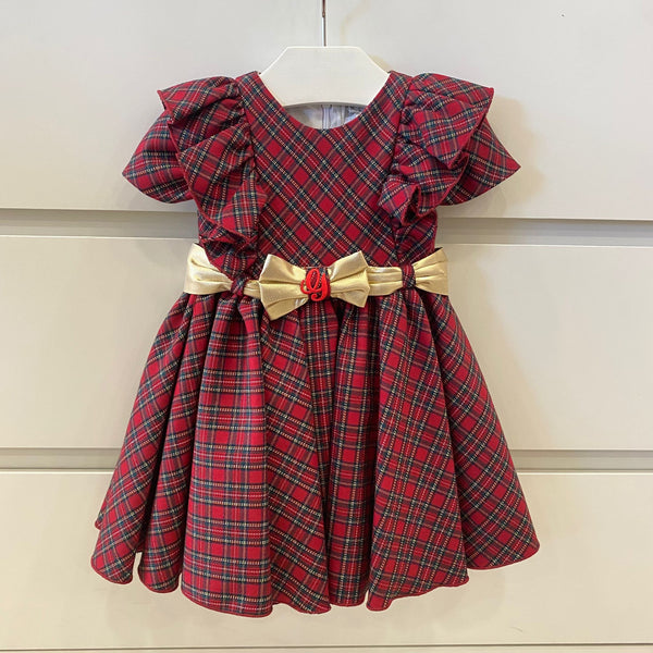 Abito elegante tartan