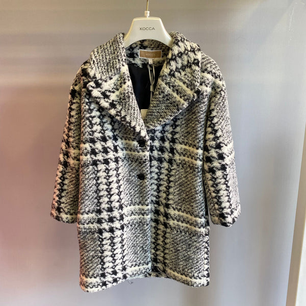 Cappotto bicolore ragazza