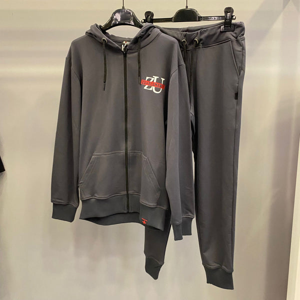 Tuta garzata con zip bimbo
