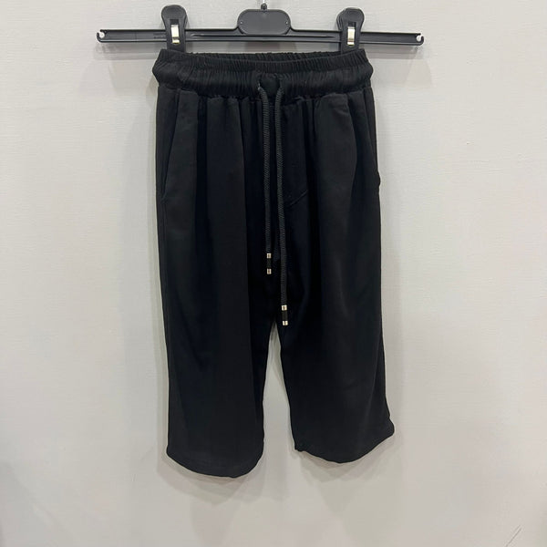 Pantalaccio morbido nero 2-16 anni