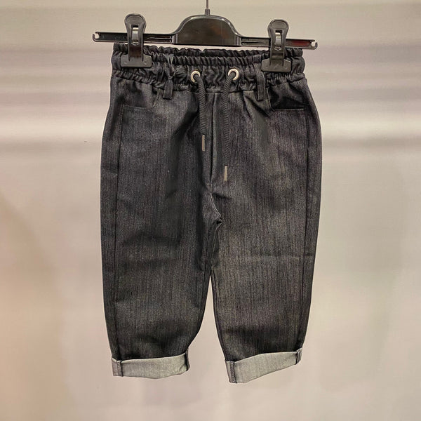 Pantalone jeans con elastico 2-16 anni