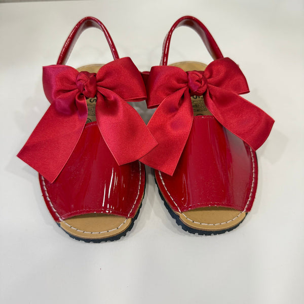 Minorchina original rossa fiocco