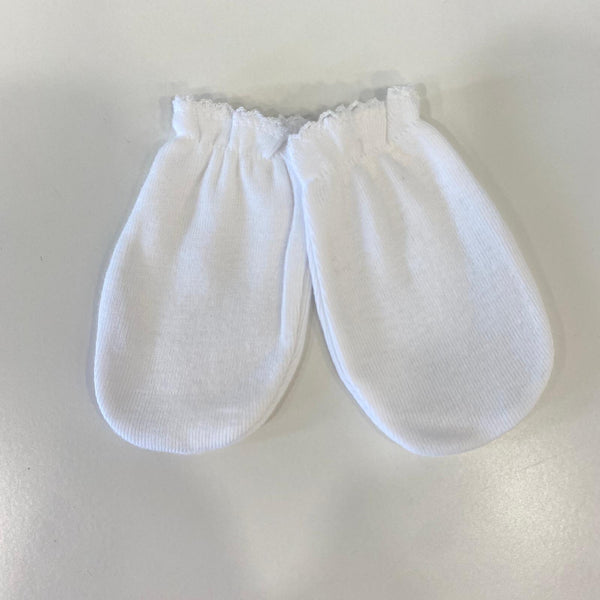 Muffola in cotone con elastico al posto bianco