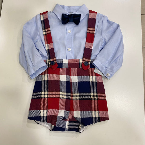 Suit with bow tie NOEL 6m to 36m 1851