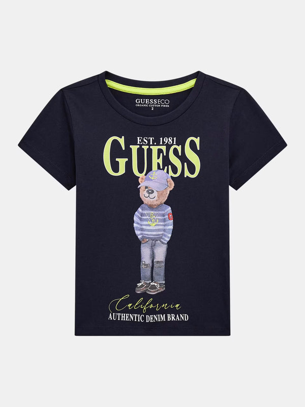 T-shirt stampa Guess