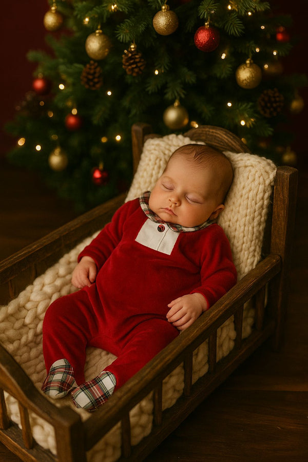 Tutina ciniglia tartan