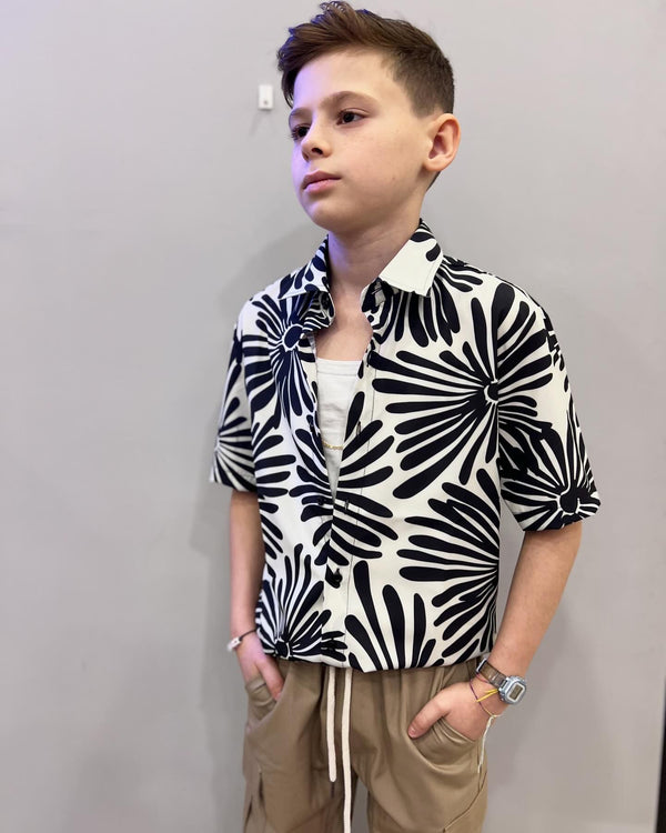 Camicia fantasia 2-16 anni