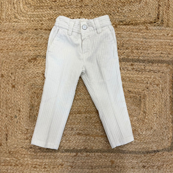 Pantalone velluto neonato