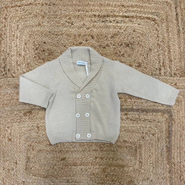 Maglione finto doppio petto neonato