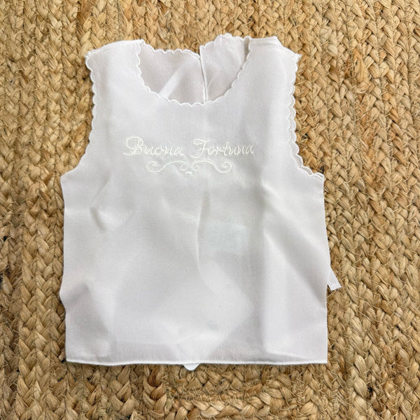 Camicia fortuna in seta buona fortuna panna