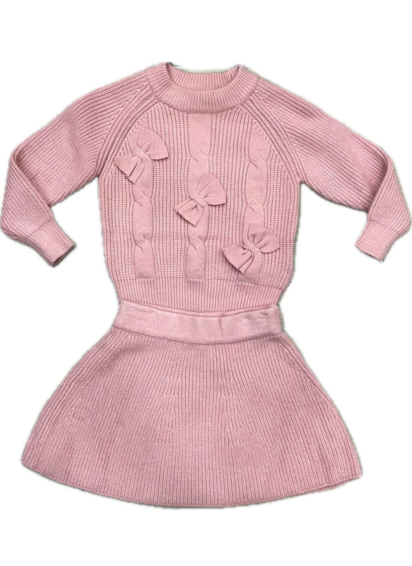 Completo in maglia bambina