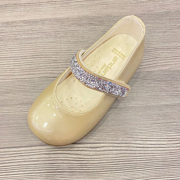 Ballerina lucida con strass dal numero 19 al 25